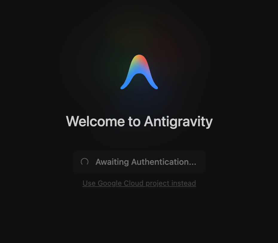 Antigravity auth is not working