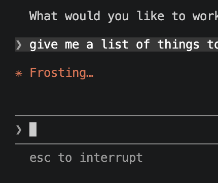 Claude Spinner Verbs