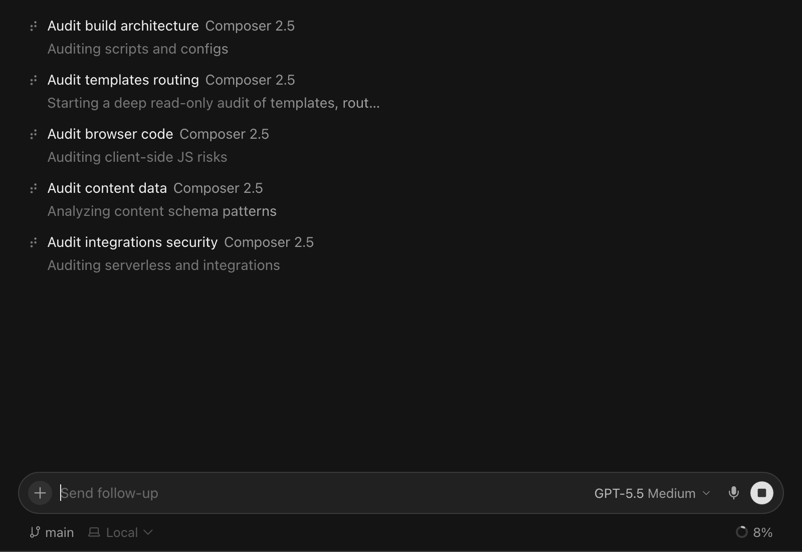 Cursor orchestrator and worker setup