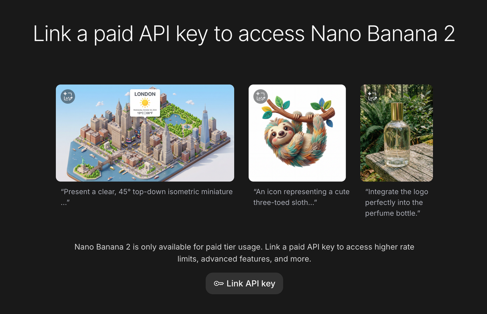 Paid API required to access Nano Banana 2 in AI Studio